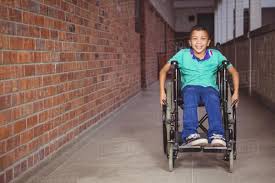 Student in Wheelchair